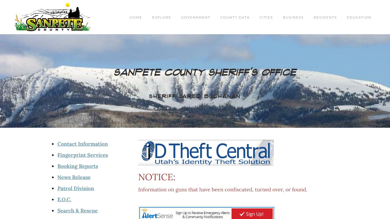 Sanpete County Sherif's Offics - Sanpete County